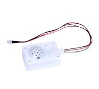 Ghost Great Speaker | Prop di Fantasma Gritando Activado por Voz | con luz LED | Halloween Scary Sound Toy | Haunted House & Escape Room Prek Decoration 2.56x2.36x1.18 Pulgadas