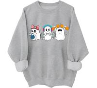 Ghost Gym - Sudadera de entrenamiento para fitness, Halloween, con capucha espeluznante, camiseta divertida para levantamiento de pesas, gris, 3XL
