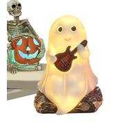 Ghost Halloween Nights Light, Warm LED Cute Resin Lamp Ornament