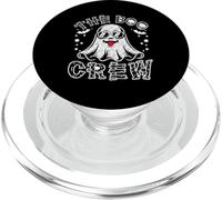 Ghost Halloween The Boo Crew Divertido Halloween Hombres Mujeres Niños PopSockets PopGrip para MagSafe