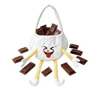 Ghost Halloween Treat Bags Ghost - - Handheld Pouch Basket with Long Limbs