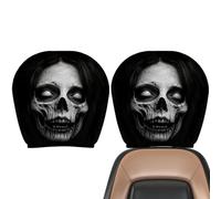 Ghost Headrest Covers | 2 piezas Halloween Scary Funny Washable | Halloween