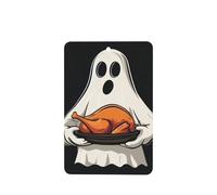 Ghost Holding Turkey - Ambientadores para coche, 4 unidades, tarjetas perfumadas colgantes, tarjetas perfumadas para coche, tabletas de aromaterapia