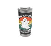 Ghost Hunting Dad Like a Normal Dad - Retro Ghost Hunter Dad Vaso térmico de acero inoxidable de doble pared