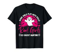 Ghost Hunting Girls Paranormal Investigador Real Ghost Hunter Camiseta