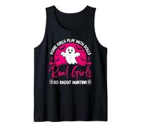 Ghost Hunting Girls Paranormal Investigador Real Ghost Hunter Camiseta sin Mangas
