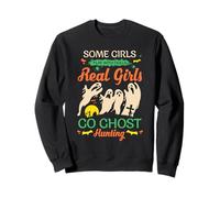 Ghost Hunting Girls Paranormal Investigador Real Ghost Hunter Sudadera