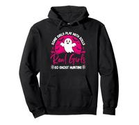 Ghost Hunting Girls Paranormal Investigador Real Ghost Hunter Sudadera con Capucha