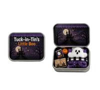Ghost-in-a-Box Decorative Scene - Handcrafted Spooky Miniature That Brings Halloween To Any Room, Sturdy Tin Case Protects Your Scene While Serving As A Charming Display, Perfect For Adding A To