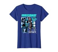 Ghost in The Shell Stand Alone Complex Section 9 Motoko Shot Camiseta, Mujer, Azul Real, XL