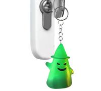 Ghost Key Chain - Glow In The Dark Ghosts | Halloween Key Chains Ghost Key Rings, Ghost Key Cadena, Glowing Ghosts | SPOOKY DURANTE HALLOWEEN CLAY RING CEUT BACKPACK Llaveros Para Suministro