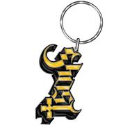 GHOST Keyring/ Schlüsselanhänger - Ghost Llavero Keychain Classic Band Logo Nuevo Oficial Metal Size One Size