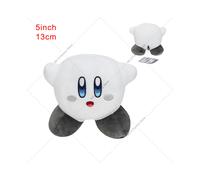(Ghost Kirby) Muñeca de peluche Kirby de Game Star de 5 pulgadas, Kawaii, rosa, Kirby, gris, Kirby fantasma