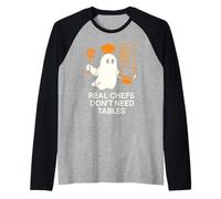Ghost Kitchen Restaurante Virtual Cloud Chef Cocina Hustle Camiseta Manga Raglan