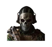 Ghost Mask Headgear - Skull and Bones Design