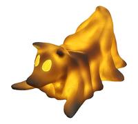 Ghost Nightlight, Dachshund Halloween Led Lamp, Spooky Ambient Light, Battery Operated Soft Glow, Cute Dog Ghost Design, Ideal for Bedroom, Nursery, Table, Bookshelf, Halloween Party Decor, White