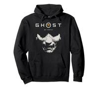 Ghost of Yotei Samurai Mask with Logo Video Game Sudadera con Capucha