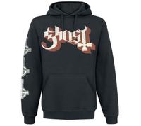 Ghost Opus Hombre Sudadera con Capucha Negro L 50% algodón, 50% poliéster Regular