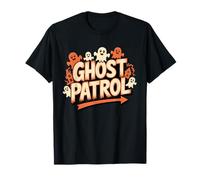 Ghost Patrol Halloween Fantasma Divertido Camiseta