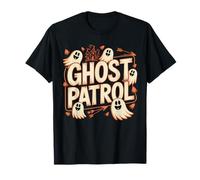 Ghost Patrol Halloween Fantasma Divertido Camiseta