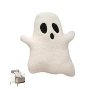Ghost Pillow - Plush, 12.6x11.81in Huggable Doll Soft and Lightweight Halloween Stuffed | PP Cotton Plush Toy For Kids and Adults, Decorative Pillow For Halloween, Birthday, Party