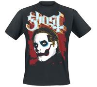Ghost Pop Art Papa 4 Hombre Camiseta Negro XL 100% algodón Regular