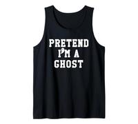 Ghost Pretend Im a Scary Ghost Funny Ghost Halloween Costume Camiseta sin Mangas