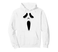 Ghost Scream Face Halloween Fantasma Grito Cara Halloween Sudadera con Capucha