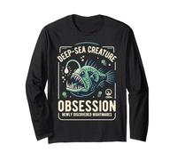 Ghost Shark Humor Deep Sea Nerd Quote Manga Larga