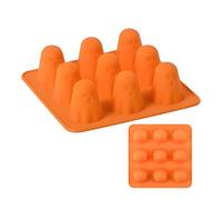 Ghost Silicone Mold - 3D Chocolate Mold For Halloween | Silicone Chocolate Mould,Flexible Baking Molds For Cold Drink Setting Soap Making Candy Jelly For Event Caterers Home Bakers Pastry Chefs