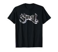 Ghost Skeleta Chrome Logo Camiseta