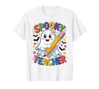Ghost Spooky Teacher Halloween Costume Halloween Teacher Camiseta