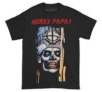Ghost - T-Shirt # L Black Unisex # Here's Papa