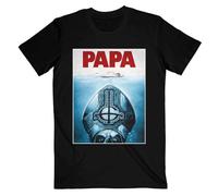 Ghost - T-Shirt # L Black Unisex # Papa Jaws