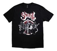 Ghost - T-Shirt # L Black Unisex # Road to Rome