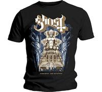 Ghost - T-Shirt # M Black Unisex # Ceremony & Devotion