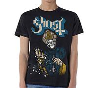 Ghost - T-Shirt # Xxl Black Unisex # Papa of the World