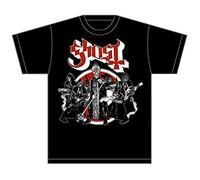Ghost - T-Shirt # Xxl Black Unisex # Road to Rome