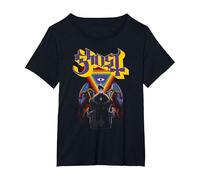 Ghost The Alchemist Camiseta, Mujer Tallas Grandes, Negro, 1XL Grande