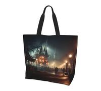 Ghost Town Mania - Bolsa de hombro estampada para viajes, yoga, playa, compras, viajes, regalo para hombres y mujeres