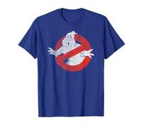 Ghostbusters Angustiado sin Fantasma sin Tipo Camiseta, Hombre, Azul Real, 3XL