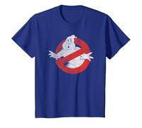 Ghostbusters Angustiado sin Fantasma sin Tipo Camiseta, Niños, Azul Real, 10 años