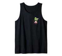 Ghostbusters Clasic Ghost Logo and Hungry Slimer Left Chest Camiseta sin Mangas