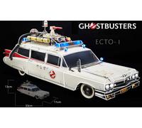 Revell Puzzle 3D 00222 Cazafantasmas Ecto-1, 120 piezas, muy detallado, 33 cm de longitud, divertido y fácil de construir