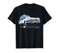 Ghostbusters Logo Ecto 1 New York NYC 80s 1984 Película Vintage Camiseta