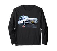 Ghostbusters Logo Ecto 1 New York NYC 80s 1984 Película Vintage Manga Larga