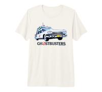 Ghostbusters Logo Ecto 1, Nueva York, Nueva York, años 80, 1984, película Vintage Camiseta Premium