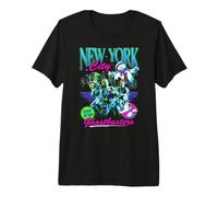 Ghostbusters Neon New York City Retro 80's Movie Camiseta Premium