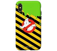 Ghostbusters No Ghost Logo with Dripping Slime 80's Movie Carcasa para iPhone X/XS