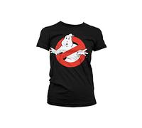 Ghostbusters Distressed Logo Camiseta Negro S